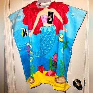 NWT Catalonia kid hooded bath towel